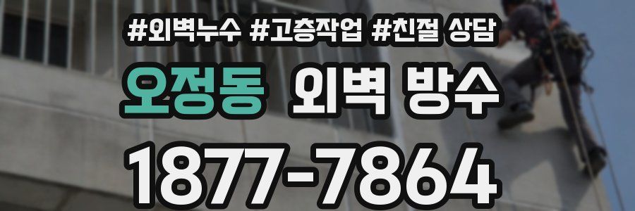 오정동 외벽 방수