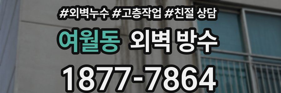 여월동 외벽 방수