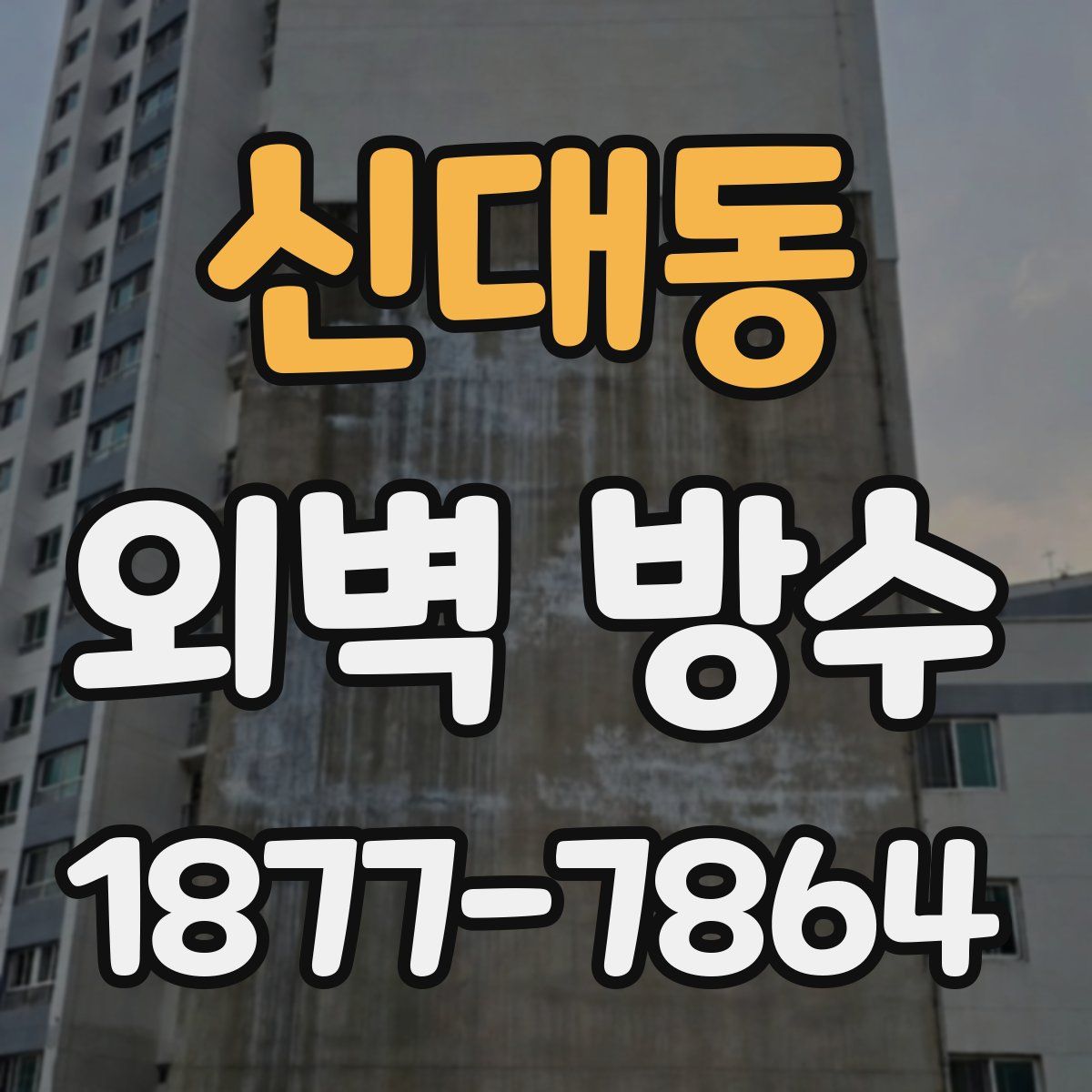 신대동 외벽 방수