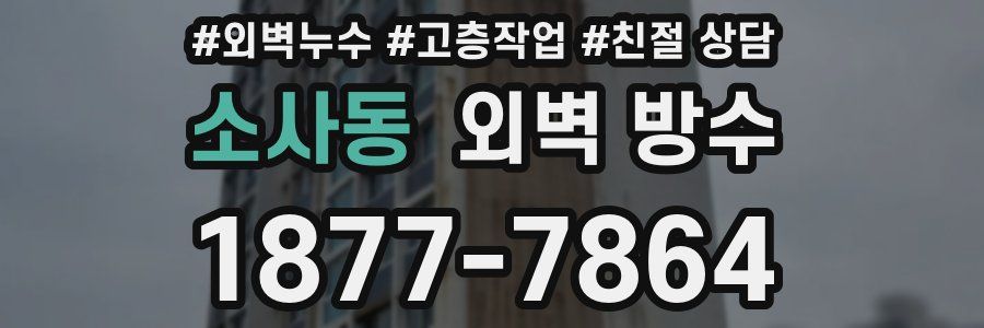 소사동 외벽 방수