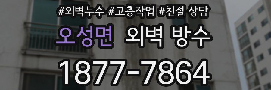 오성면 외벽 방수