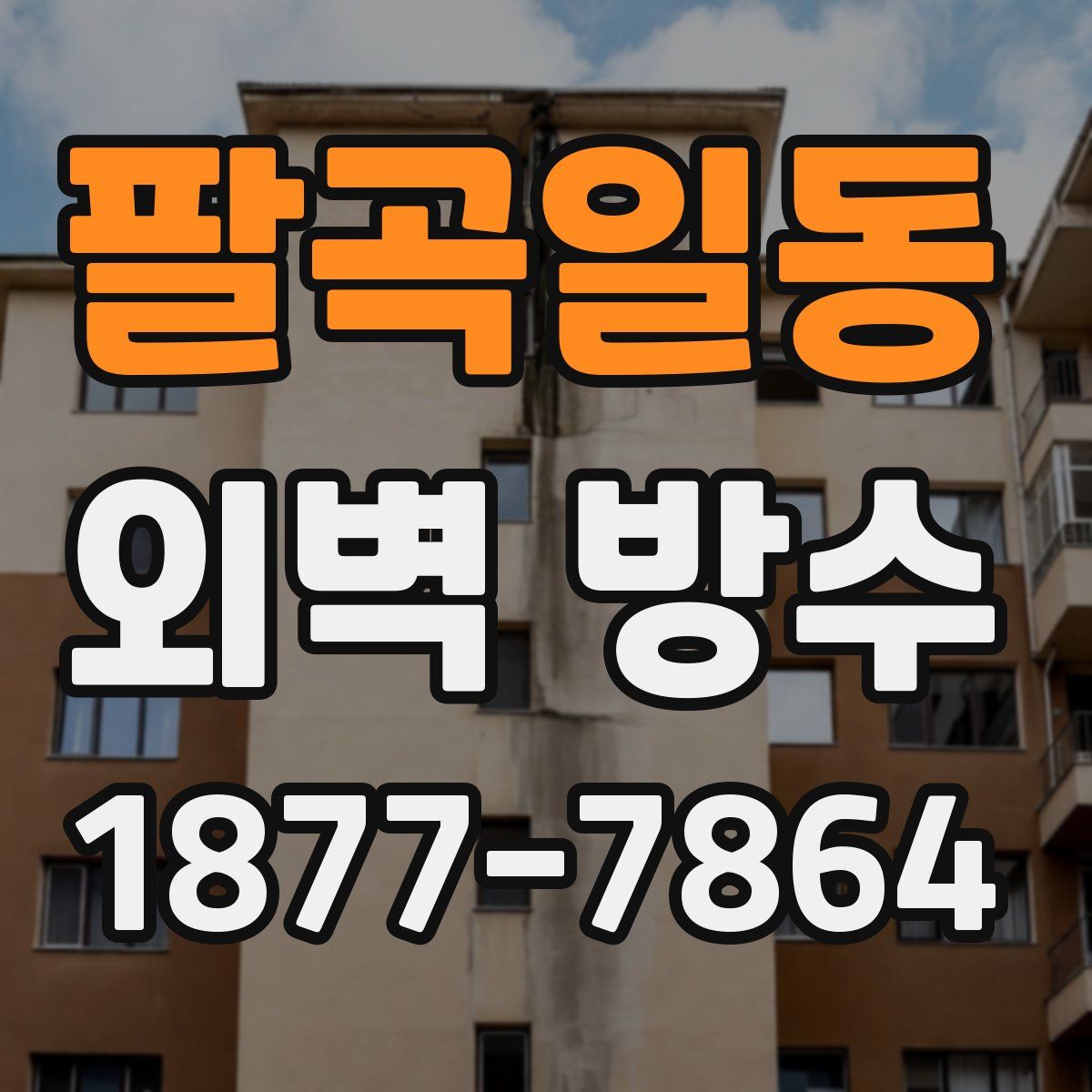 팔곡일동 외벽 방수