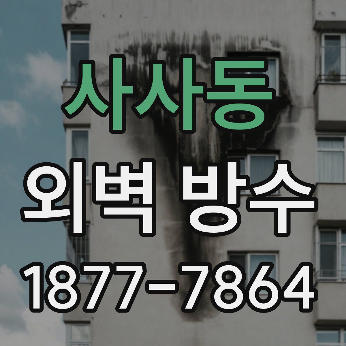 사사동 외벽 방수