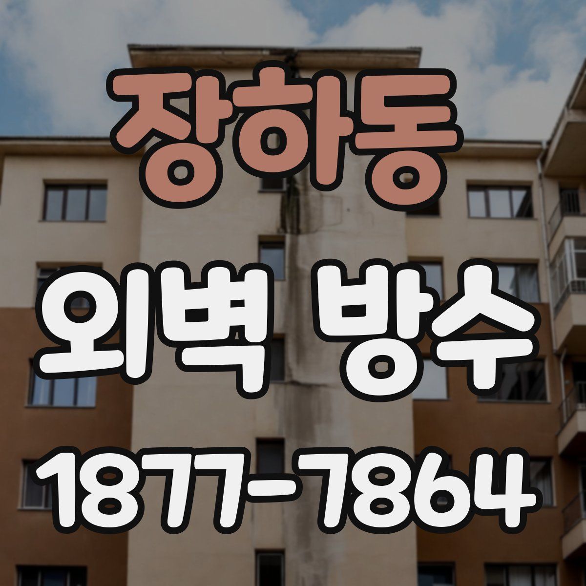 장하동 외벽 방수