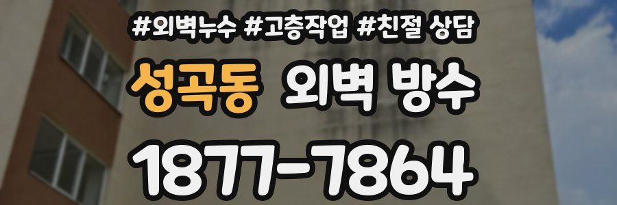성곡동 외벽 방수