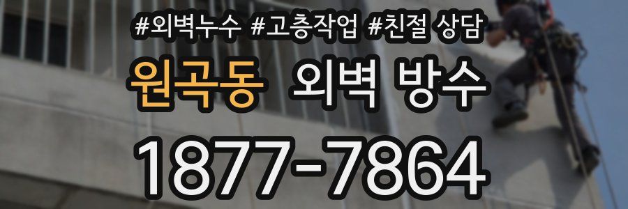 원곡동 외벽 방수