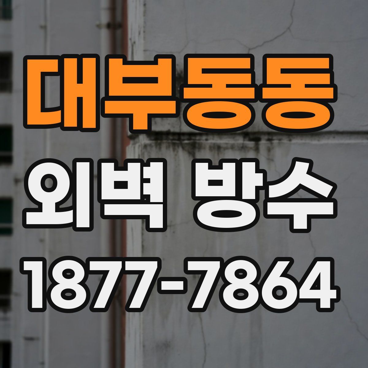 대부동동 외벽 방수