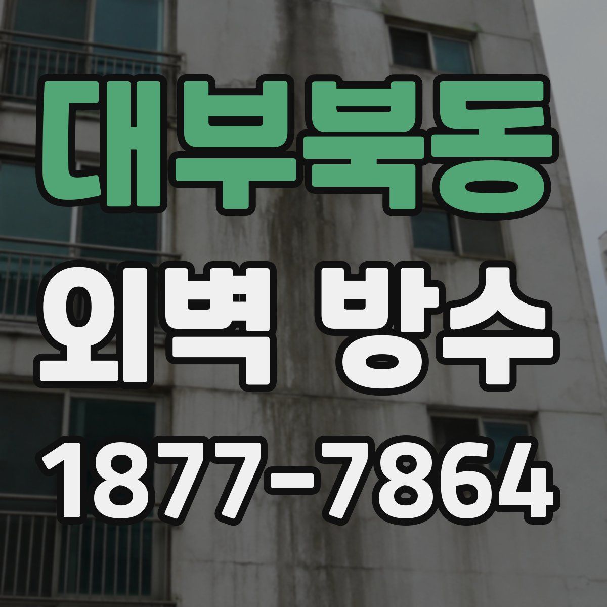 대부북동 외벽 방수