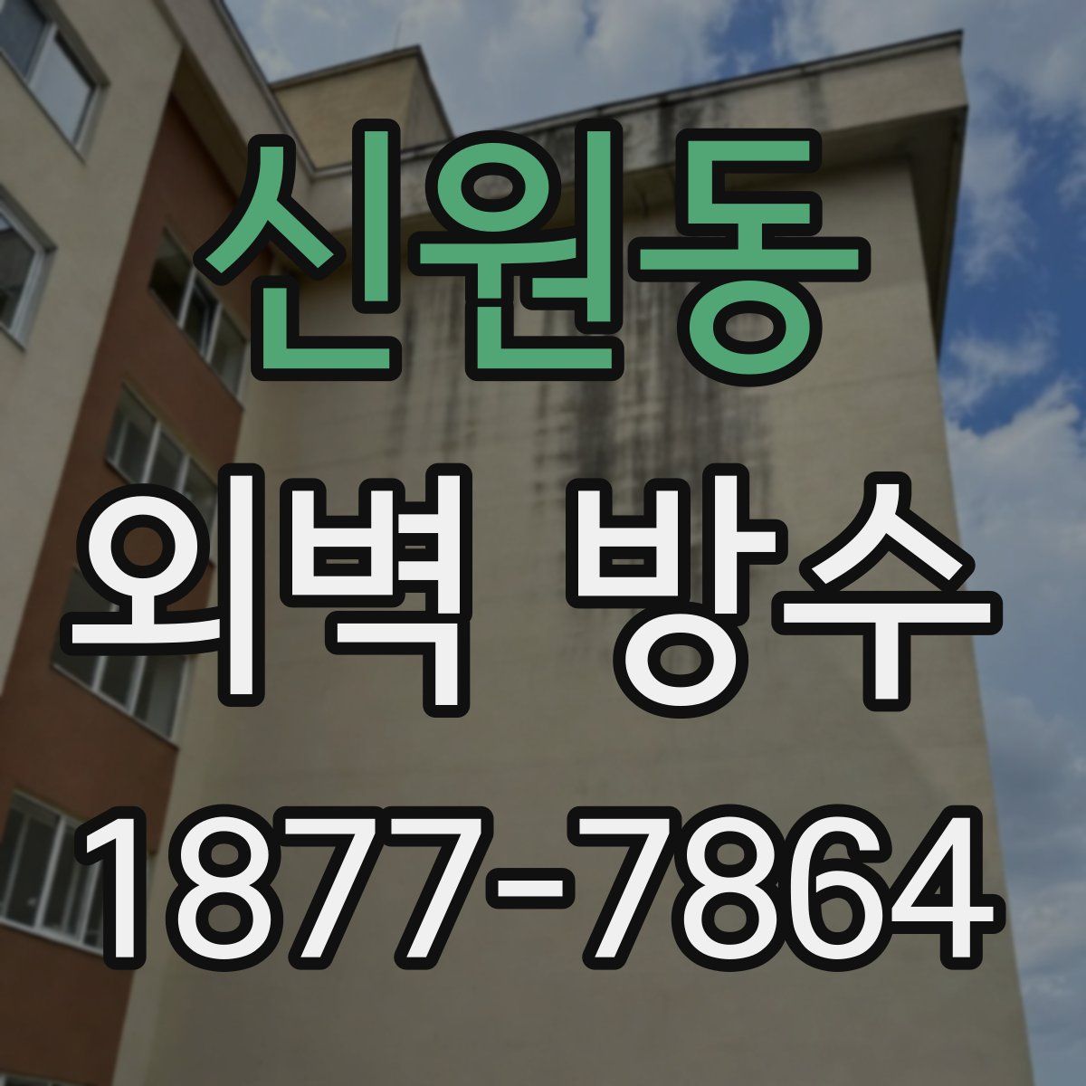 신원동 외벽 방수