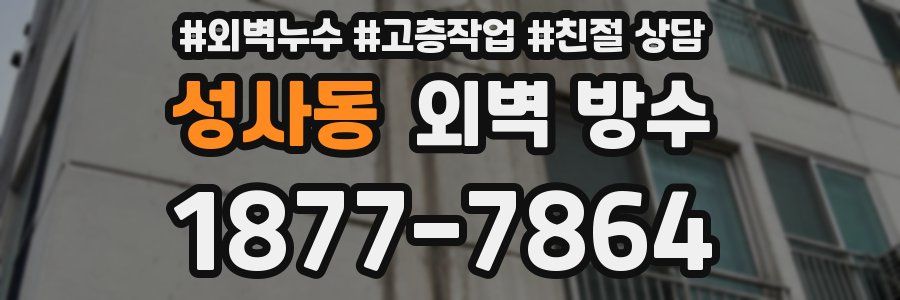 성사동 외벽 방수