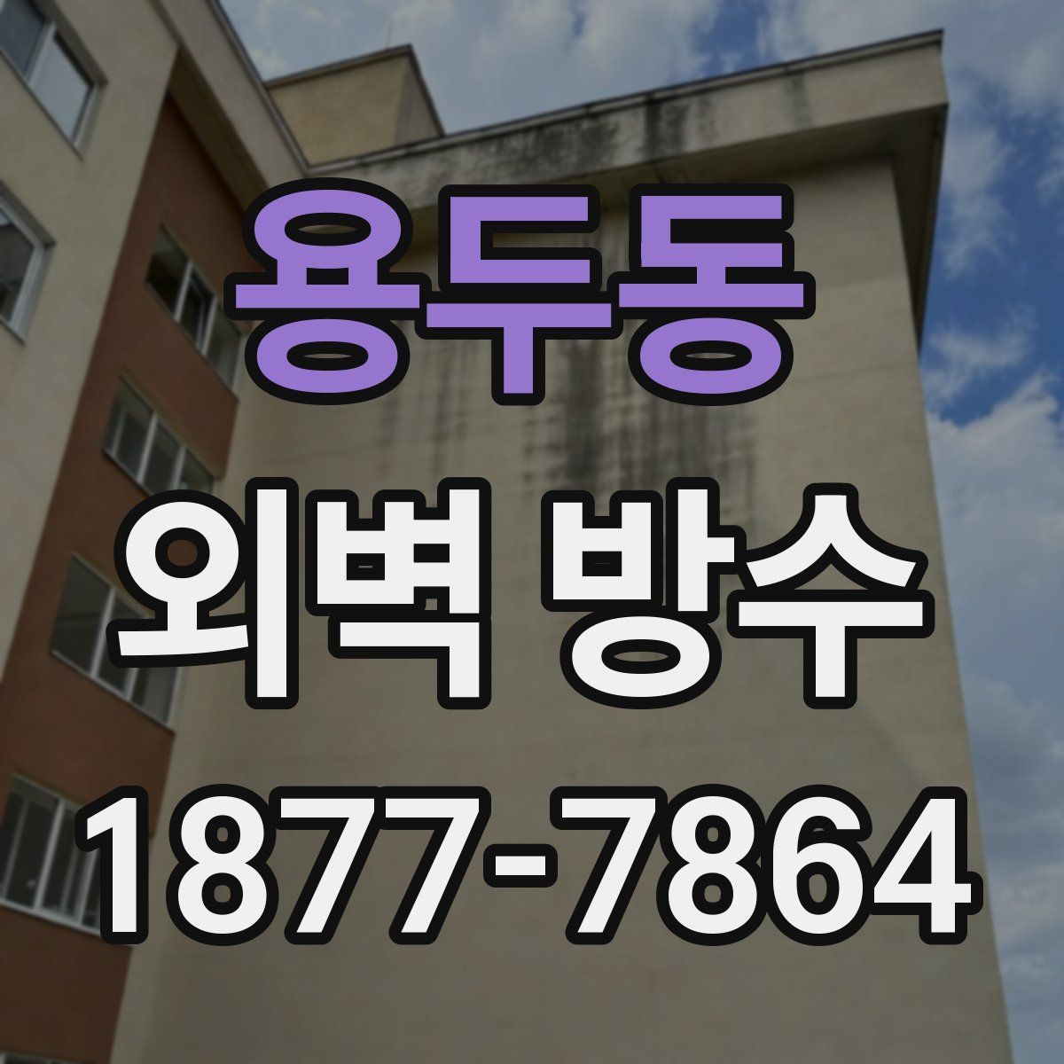 용두동 외벽 방수