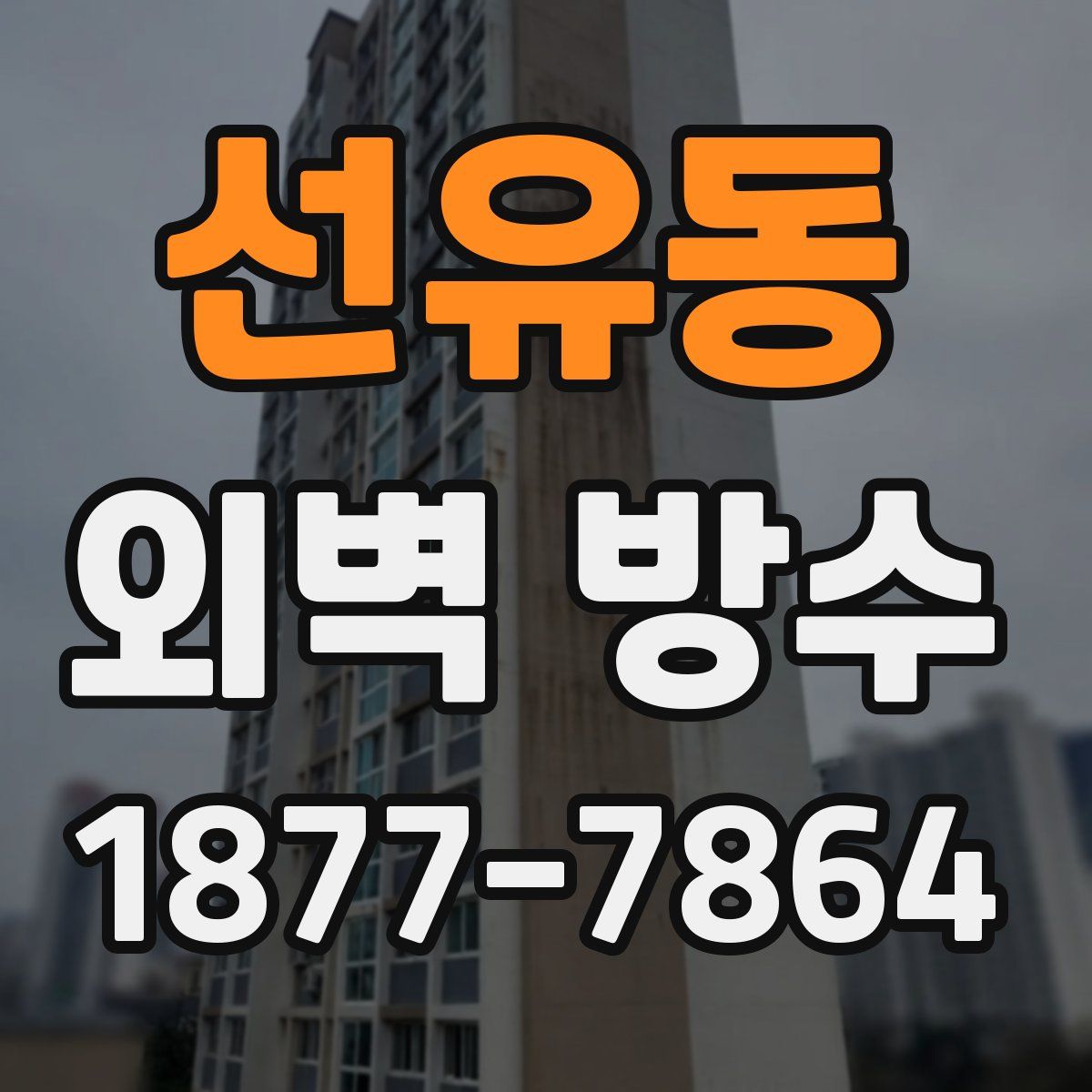 선유동 외벽 방수