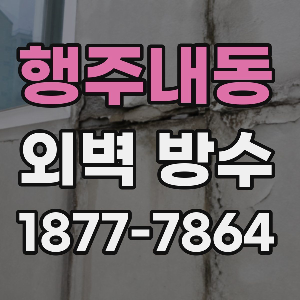 행주내동 외벽 방수