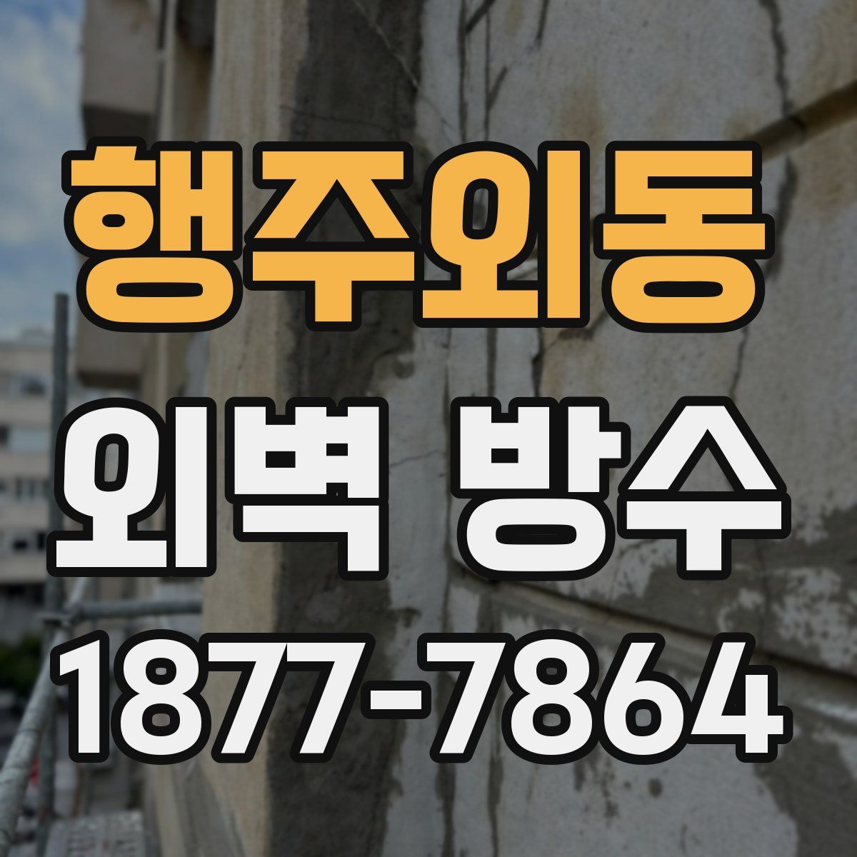 행주외동 외벽 방수