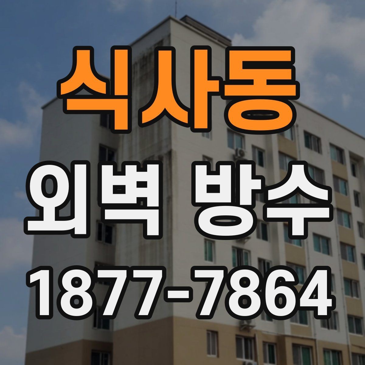 식사동 외벽 방수 업체 상담 전 준비할 질문