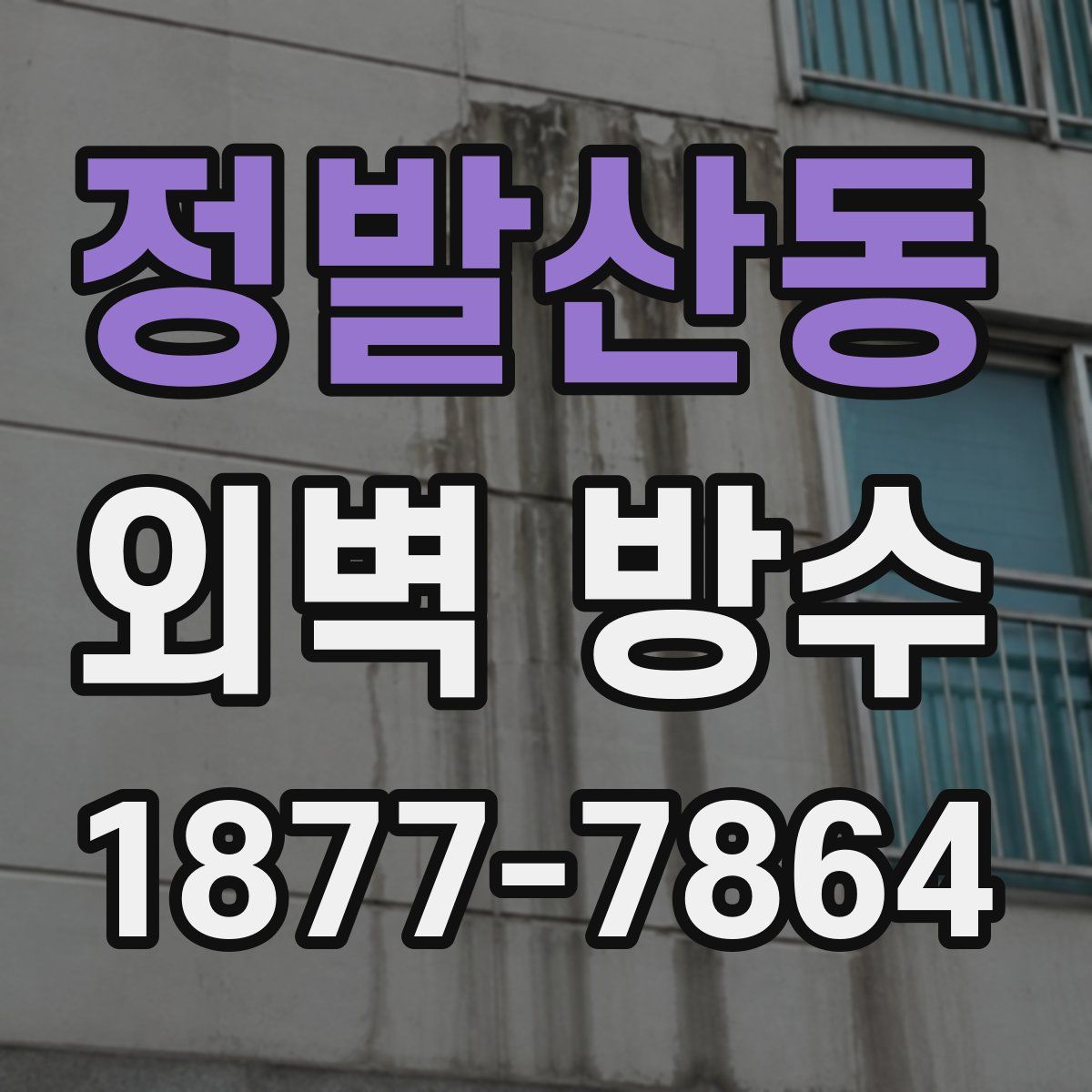 정발산동 외벽 방수