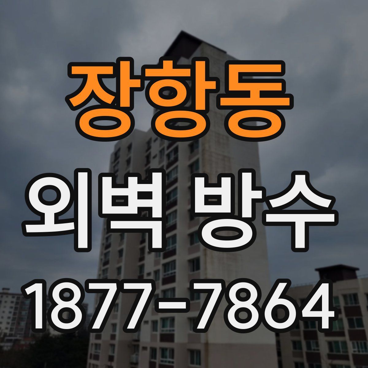 장항동 외벽 방수