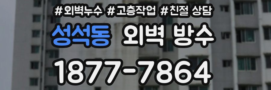 성석동 외벽 방수