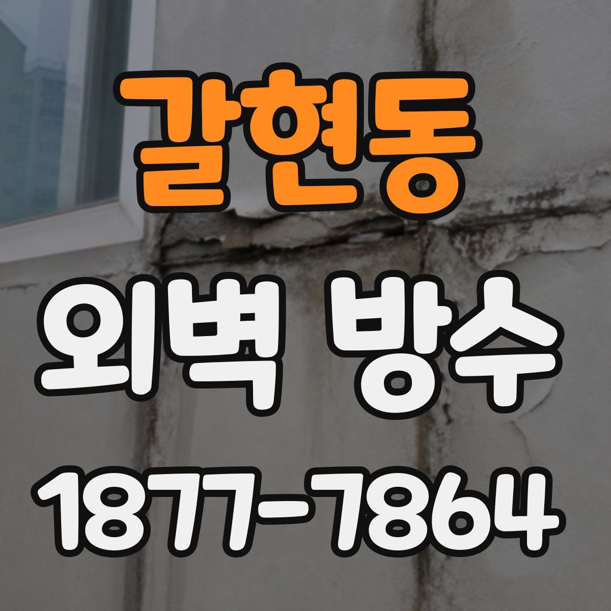 갈현동 외벽 방수