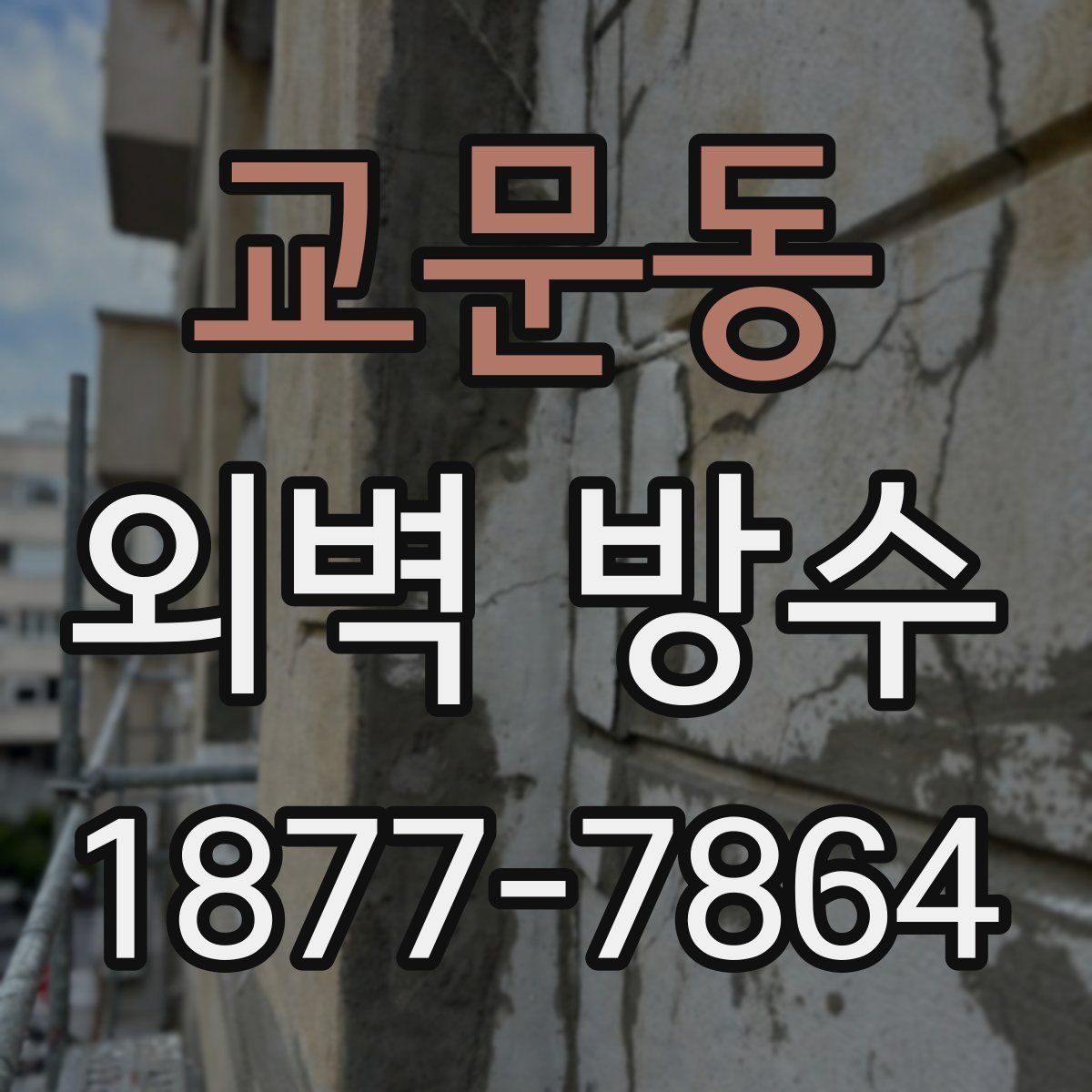 교문동 외벽 방수