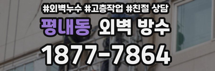 평내동 외벽 방수