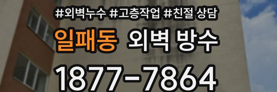 일패동 외벽 방수
