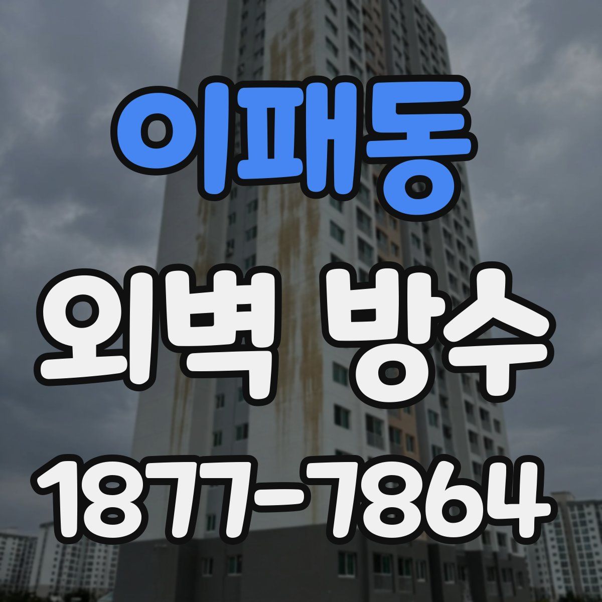 이패동 외벽 방수