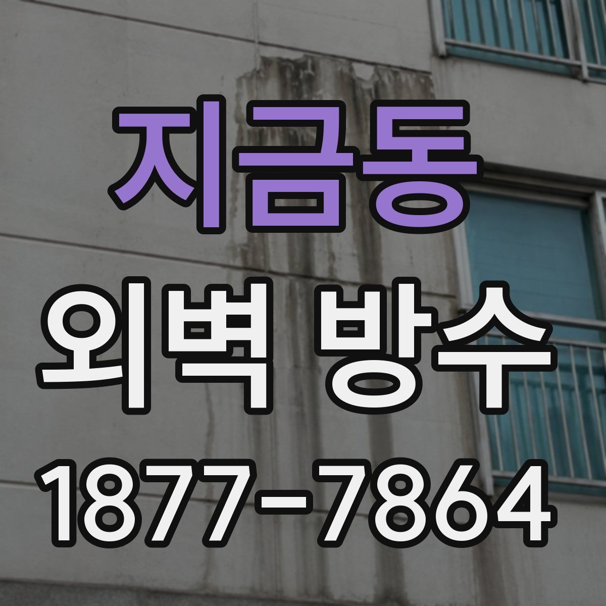 지금동 외벽 방수