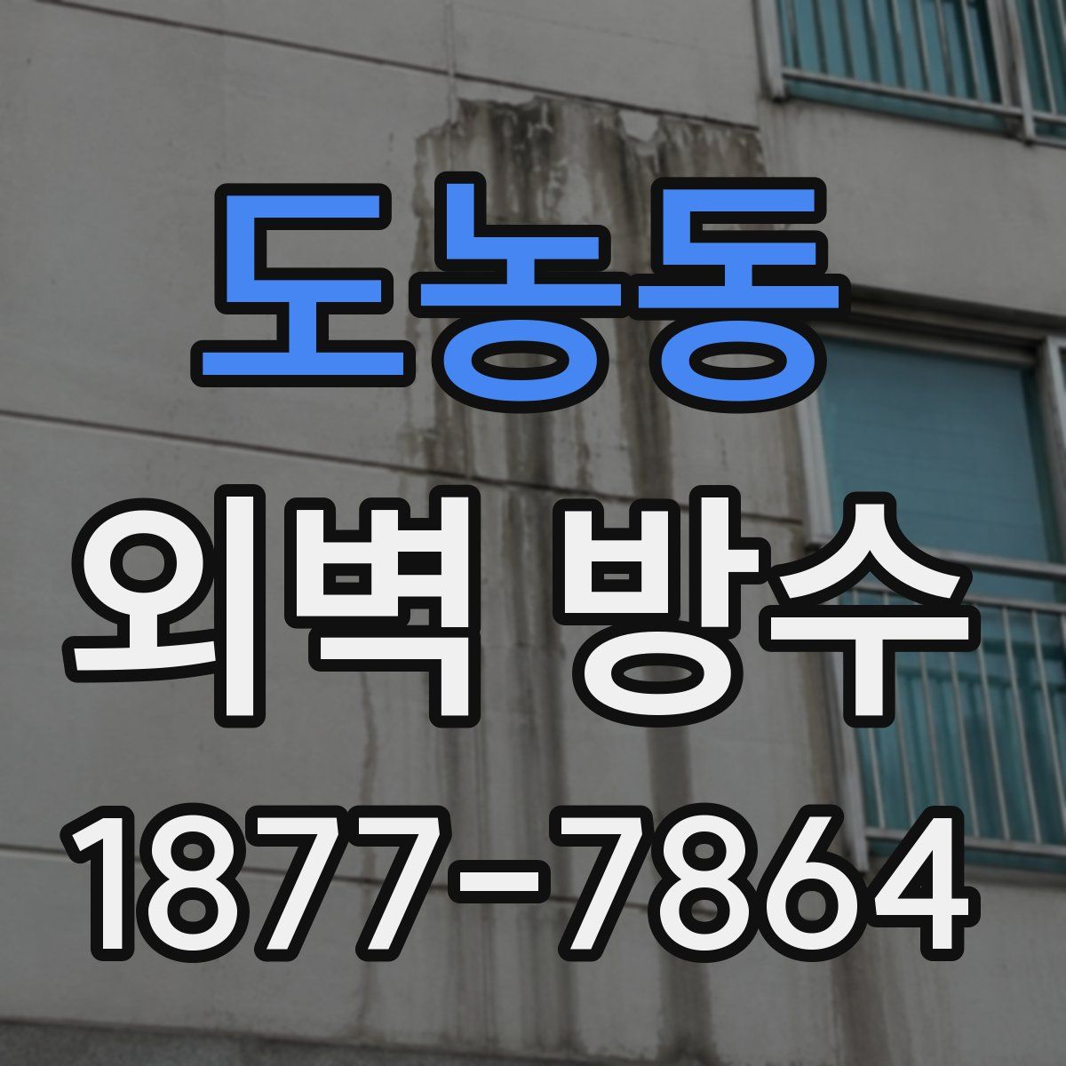 도농동 외벽 방수