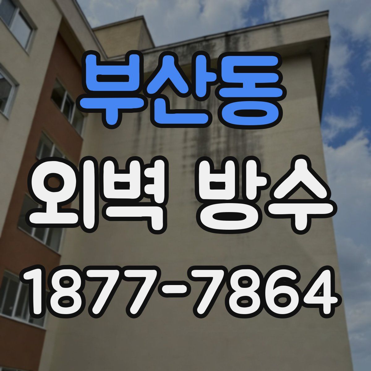 부산동 외벽 방수
