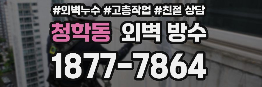 청학동 외벽 방수