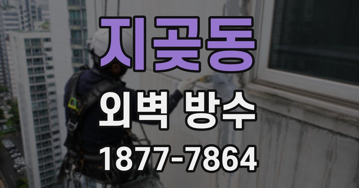 지곶동 외벽 방수