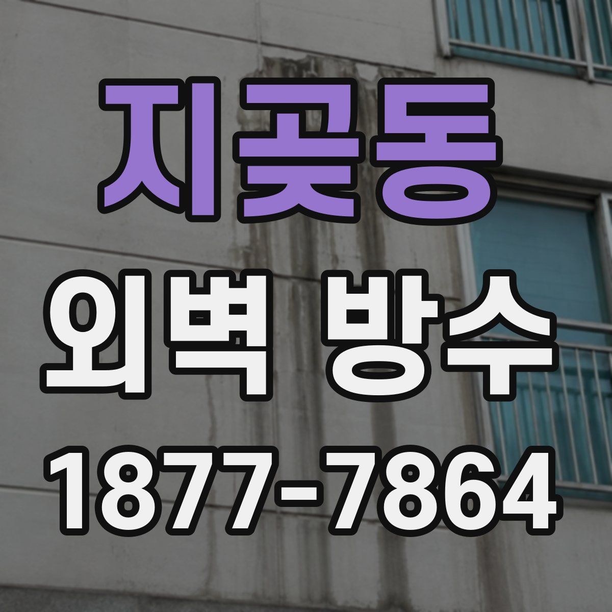 지곶동 외벽 방수