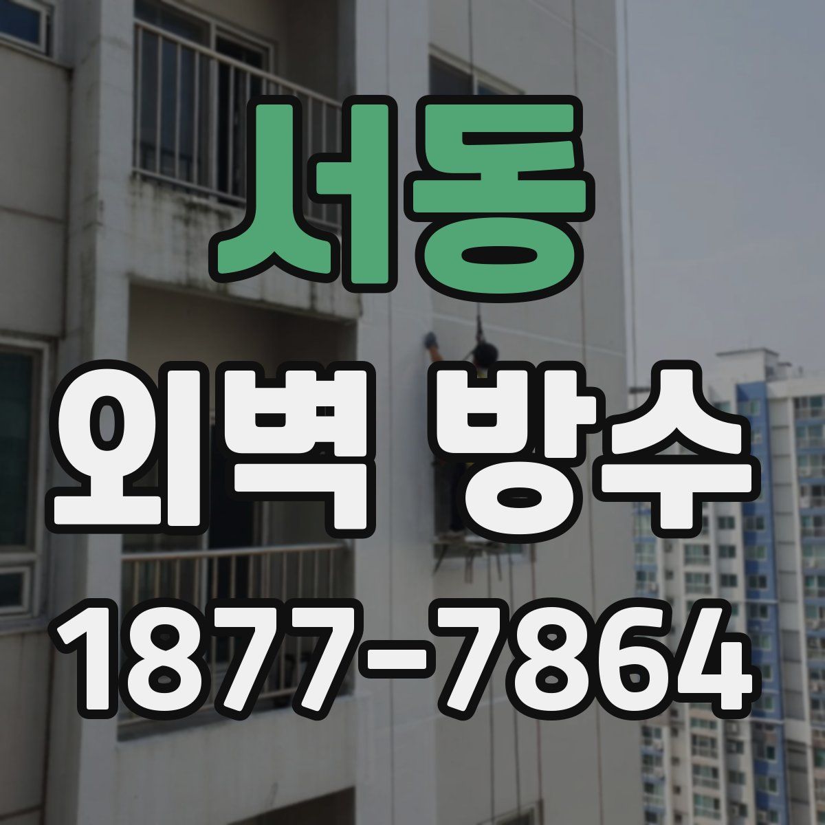 서동 외벽 방수