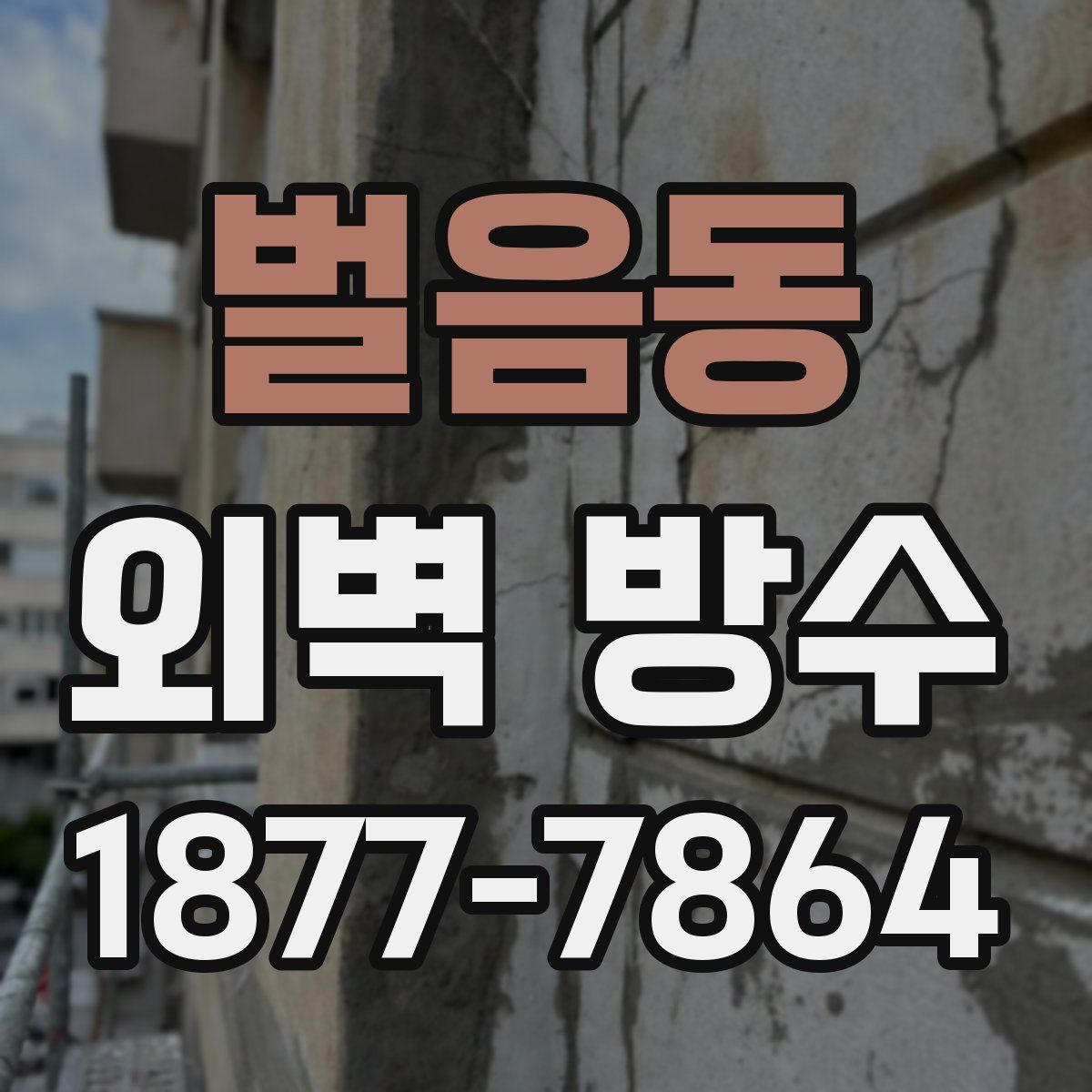 벌음동 외벽 방수