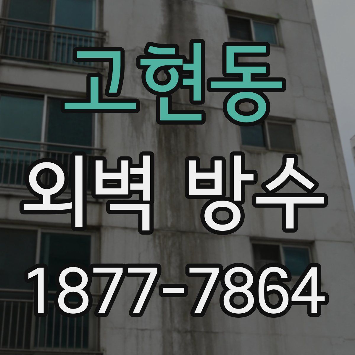 고현동 외벽 방수