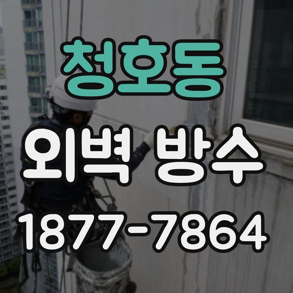 청호동 외벽 방수