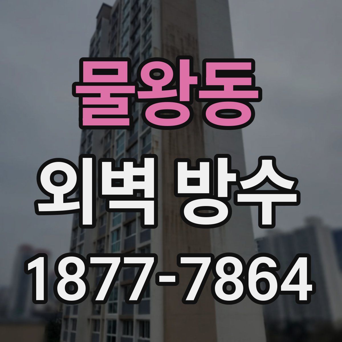 물왕동 외벽 방수