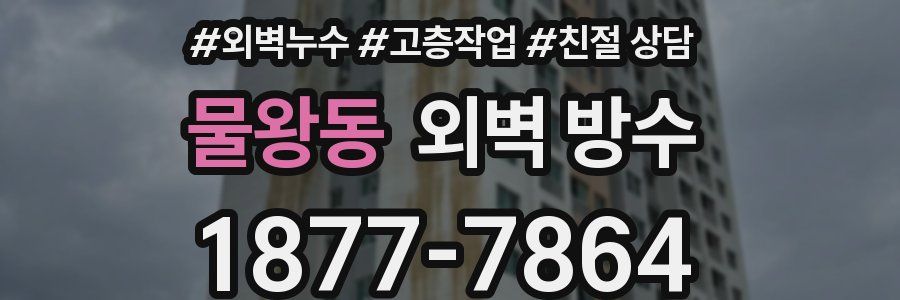 물왕동 외벽 방수