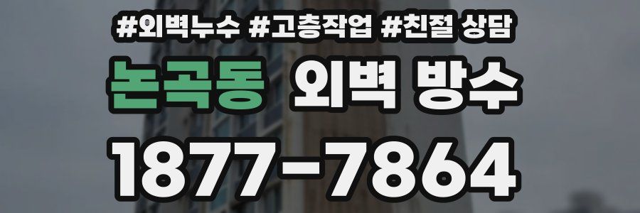 논곡동 외벽 방수