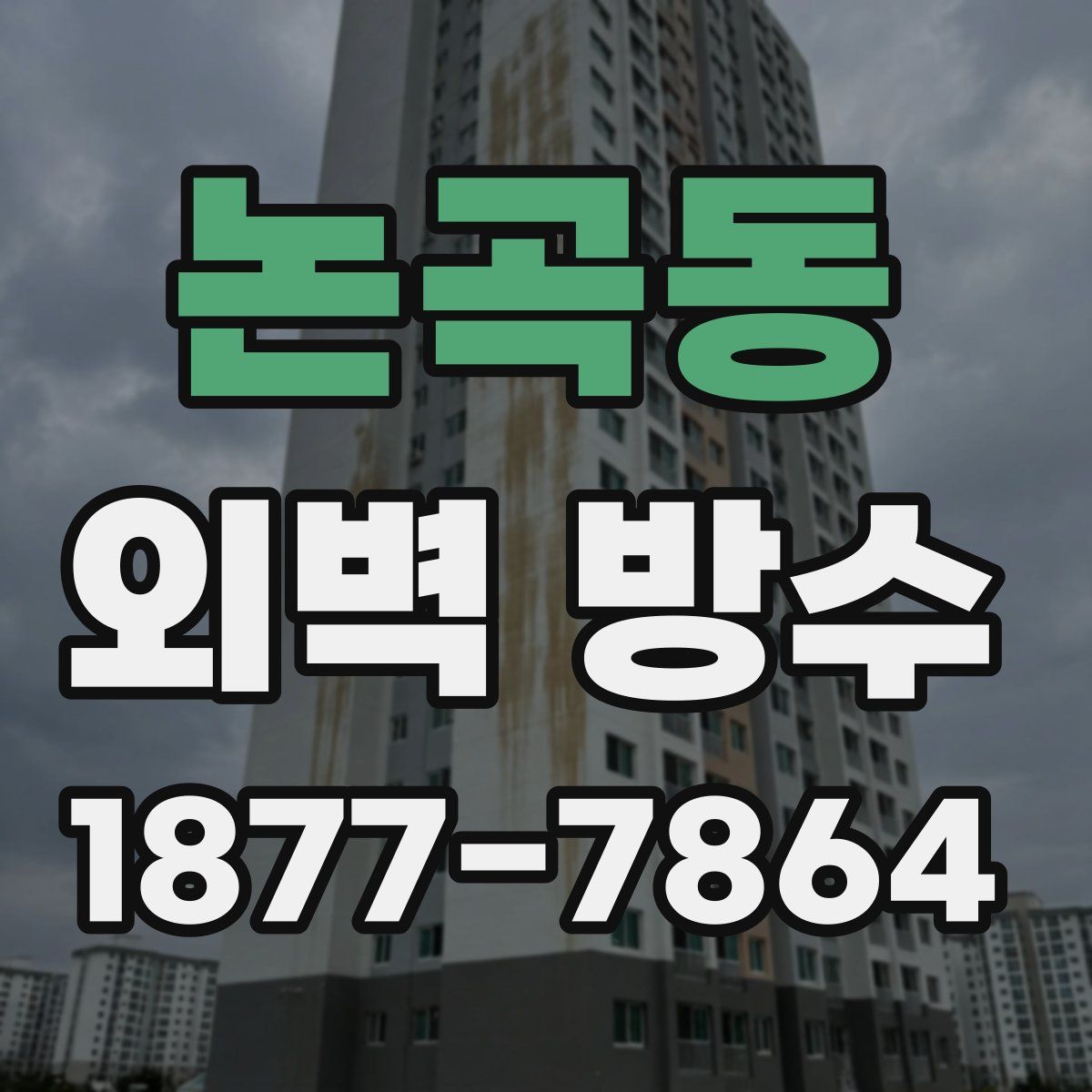 논곡동 외벽 방수