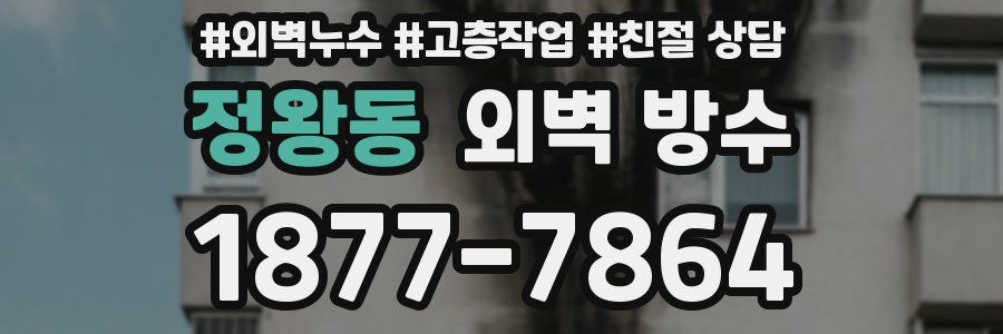 정왕동 외벽 방수