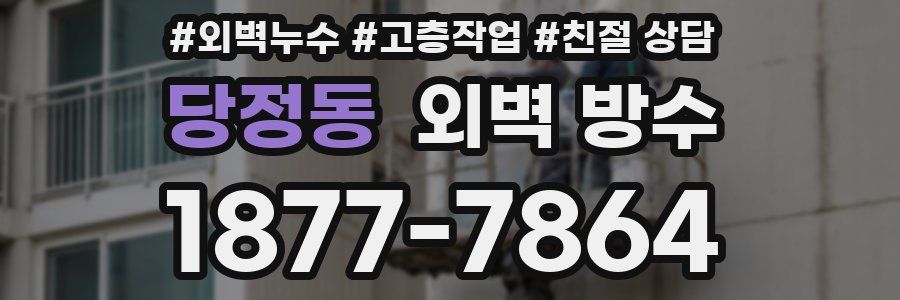 당정동 외벽 방수