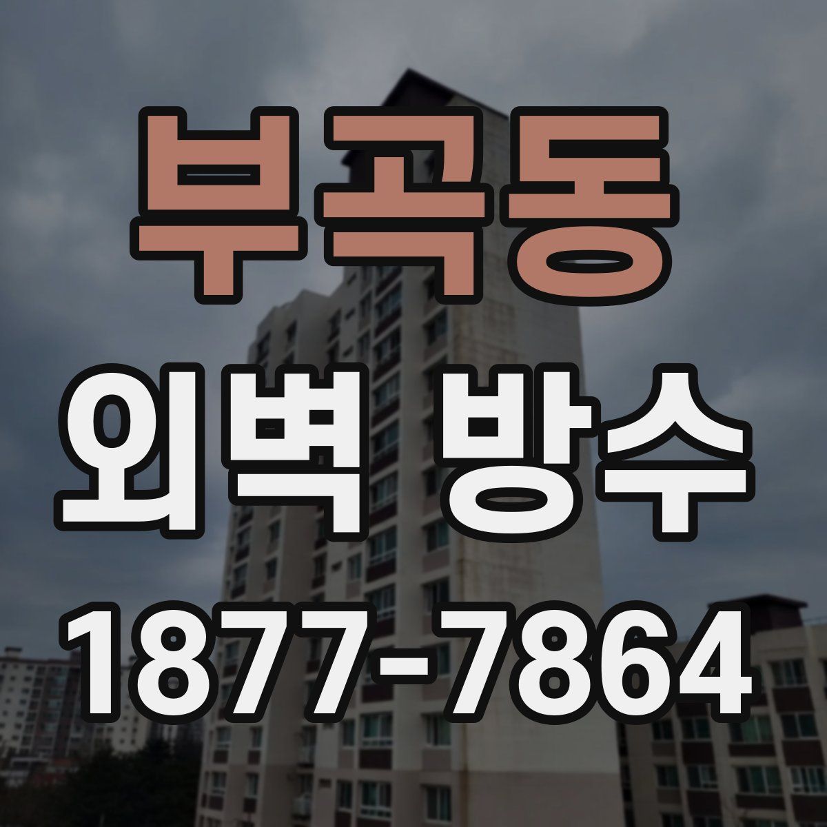 부곡동 외벽 방수