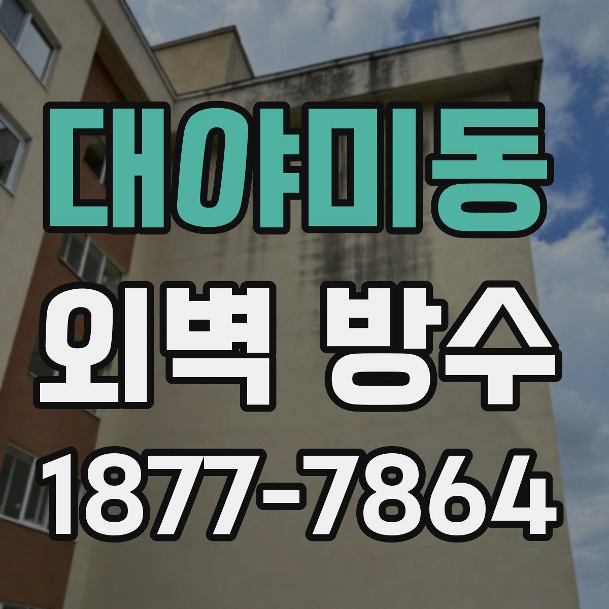 대야미동 외벽 방수