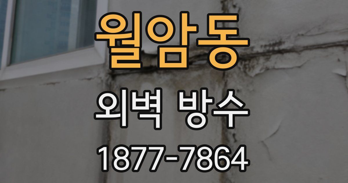 월암동 외벽 방수