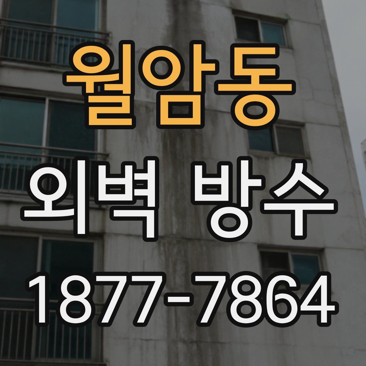 월암동 외벽 방수