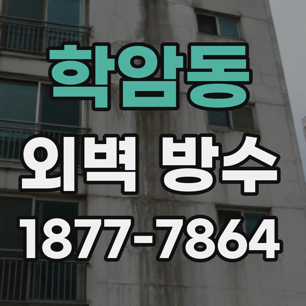 학암동 외벽 방수