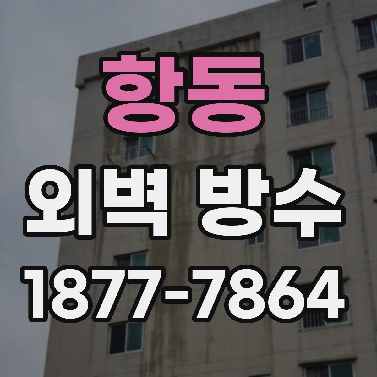 항동 외벽 방수