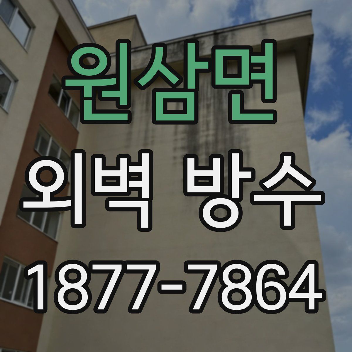 원삼면 외벽 방수